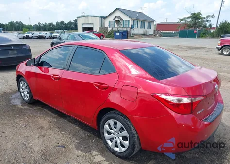 2017 Toyota Corolla Le из США, поврежденный, VIN 2T1BURHE2HC952050